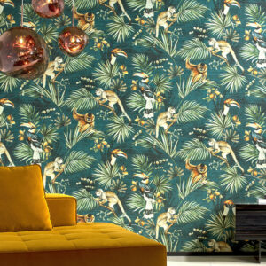 Arte Expedition Sumatra behang in kleur 72040 (72040) - Interieur impressie