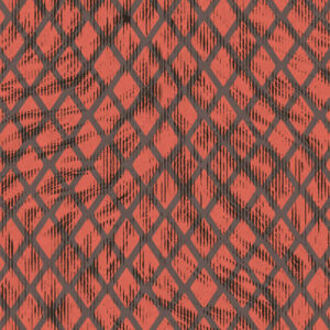 Moooi wallcovering extinct animals Aristo quagga behang in kleur Cherry (MO2034) - Product close-up