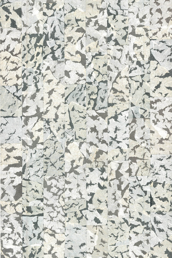 Moooi wallcovering extinct animals Armoured boar behang in kleur Black & White (MO2111) - Product close-up