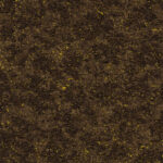 Moooi wallcovering extinct animals Bearded leopard behang in kleur Blackened Gold (MO2053) - Product close-up