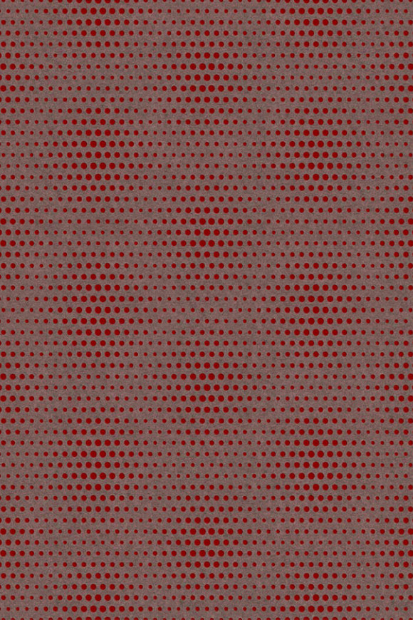 Moooi wallcovering extinct animals Blooming seadragon behang in kleur Coral Red (MO2023) - Product close-up