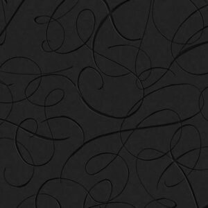 Moooi wallcovering extinct animals Calligraphy bird behang in kleur Midnight (MO2011) - Product close-up