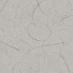 Moooi wallcovering extinct animals Calligraphy bird behang in kleur Ash (MO2012) - Product close-up