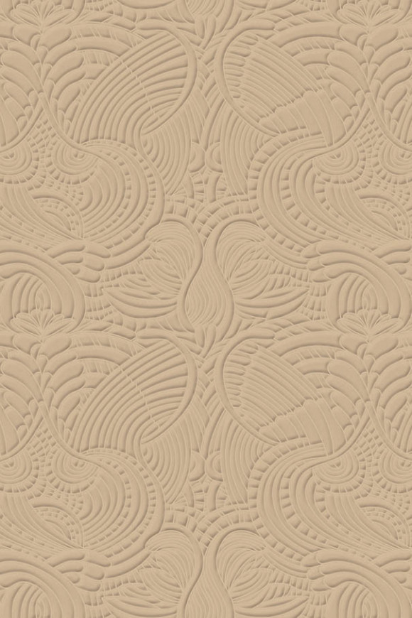 Moooi wallcovering extinct animals Dodo pavone behang in kleur Beige (MO2092) - Product close-up