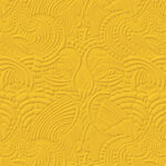 Moooi wallcovering extinct animals Dodo pavone behang in kleur Yolk (MO2093) - Product close-up