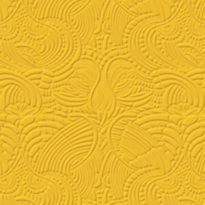Moooi wallcovering extinct animals Dodo pavone behang in kleur Yolk (MO2093) - Product close-up