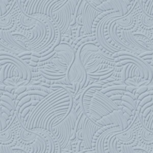 Moooi wallcovering extinct animals Dodo pavone behang in kleur Powdery Blue (MO2095) - Product close-up