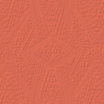 Moooi wallcovering extinct animals Dwarf rhino behang in kleur Brick (MO2084) - Product close-up