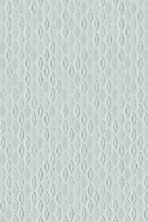 Moooi wallcovering extinct animals Flying coral fish behang in kleur Pearl (MO2101) - Product close-up