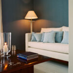 Flamant the wallpaper collection Lin behang in kleur Baleine (40015) - Interieur impressie