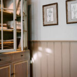 Flamant the wallpaper collection Lin behang in kleur Perle (40017) - Interieur impressie