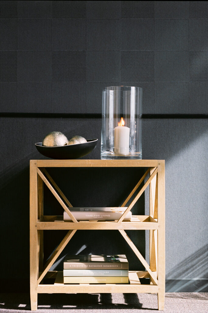 Flamant the wallpaper collection Tartan behang in kleur Town (40064) - Interieur impressie