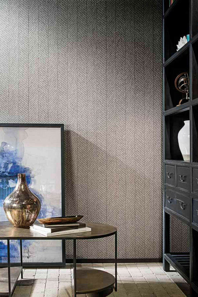 Flamant caractere Costume behang in kleur Bain de Boue (12023) - Interieur impressie