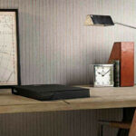 Flamant caractere Craie behang in kleur Bristol (12000) - Interieur impressie