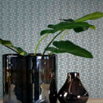 Flamant caractere Rythmique behang in kleur Baleine (12040) - Interieur impressie