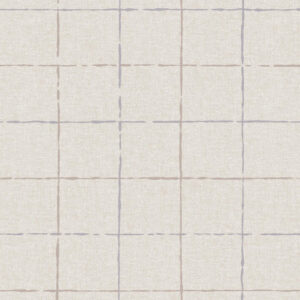 Flamant caractere Carreaux behang in kleur Fantôme (12071) - Product close-up