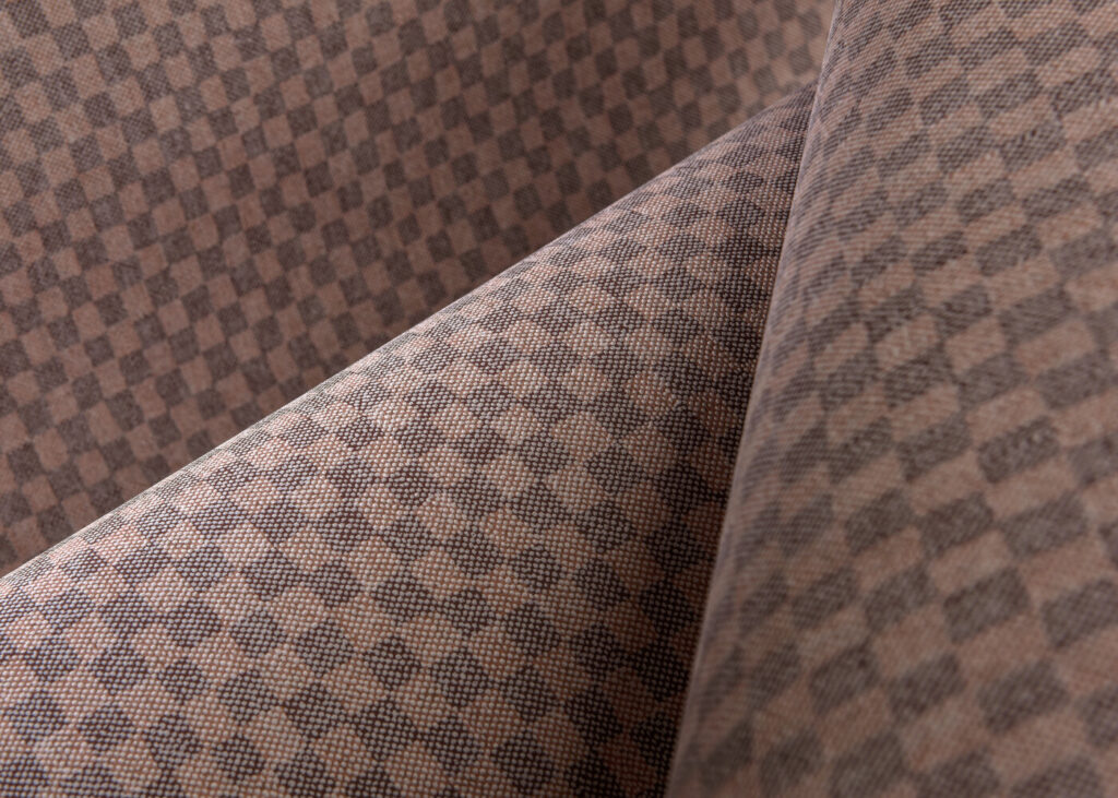 Flamant caractere Damier behang (12060) - Sfeerbeeld