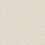 Flamant-caractere Damier behang in kleur Plume (12061) - Product close-up