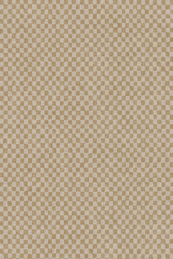 Flamant caractere Damier behang in kleur Bain de Boue (12062) - Product close-up