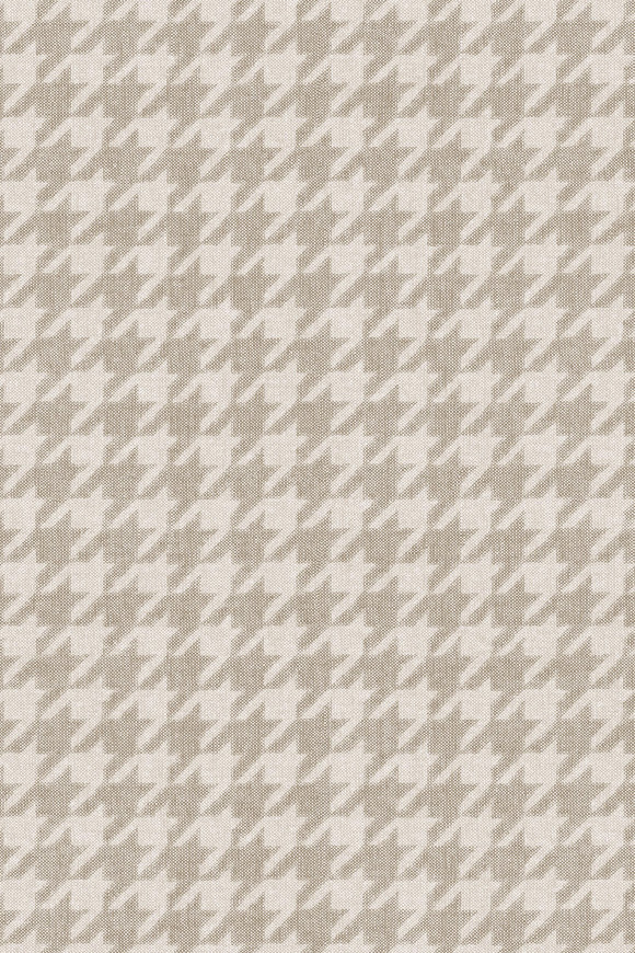 Flamant caractere Pied de poule behang in kleur Fantôme (12080) - Product close-up