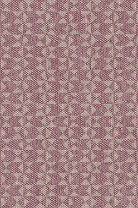 Flamant caractere Rythmique behang in kleur Muscade (12043) - Product close-up