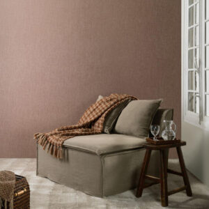 Flamant honore Terre de lin behang in kleur Dada (78263) - Interieur impressie