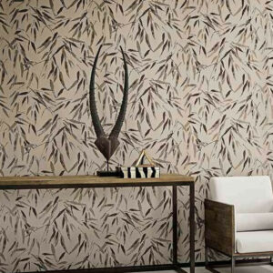 Flamant les memoires Bambou behang in kleur Bord de Seine (80022) - Interieur impressie