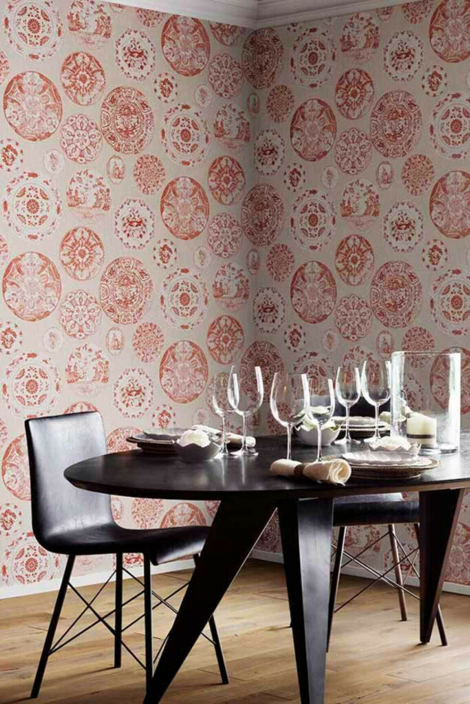 Flamant les memoires Ceramique behang in kleur Mistral (80071) - Interieur impressie