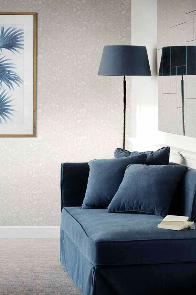 Flamant les memoires Japonais behang in kleur Fantôme (80010) - Interieur impressie