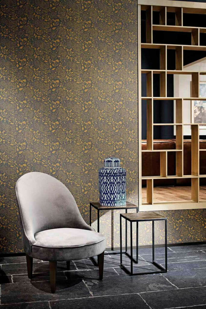 Flamant les memoires Japonais behang in kleur Panama (80013) - Interieur impressie