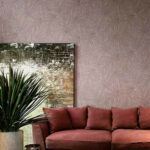 Flamant les memoires Laventure behang in kleur Muscade (80090) - Interieur impressie