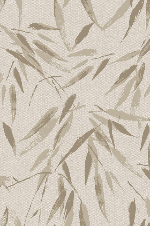 Flamant-les-memoires Bambou behang in kleur Fantôme (80021) - Product close-up