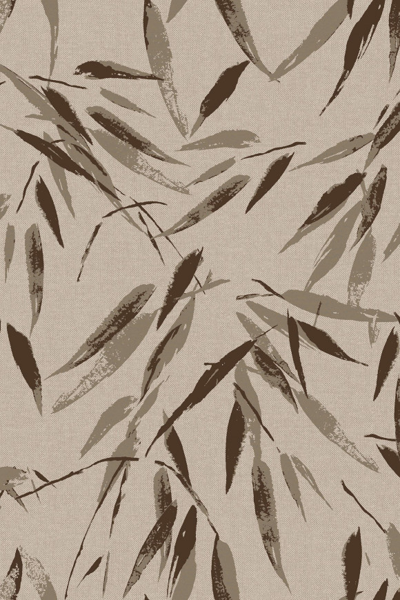 Flamant les memoires Bambou behang in kleur Bord de Seine (80022) - Product close-up