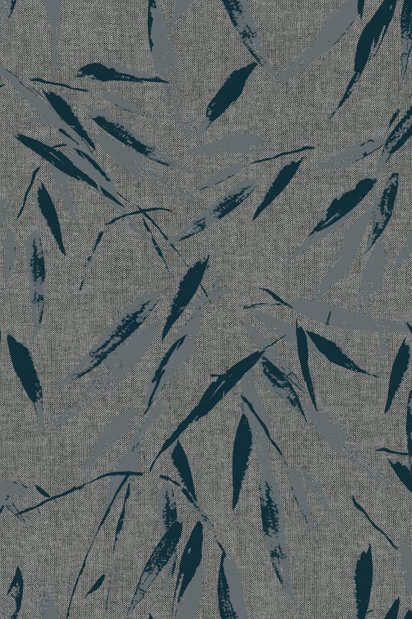 Flamant-les-memoires Bambou behang in kleur Pave du Nord (80023) - Product close-up