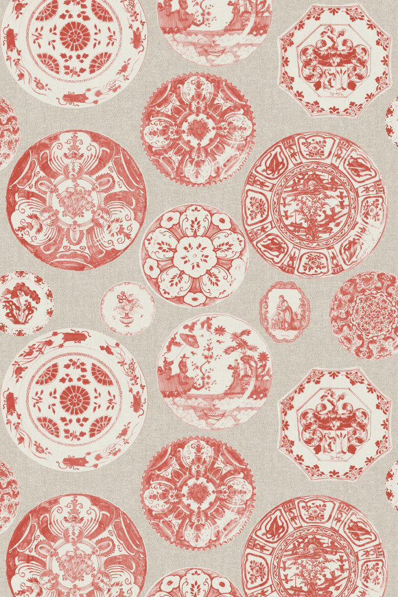 Flamant les memoires Ceramique behang in kleur Mistral (80071) - Product close-up