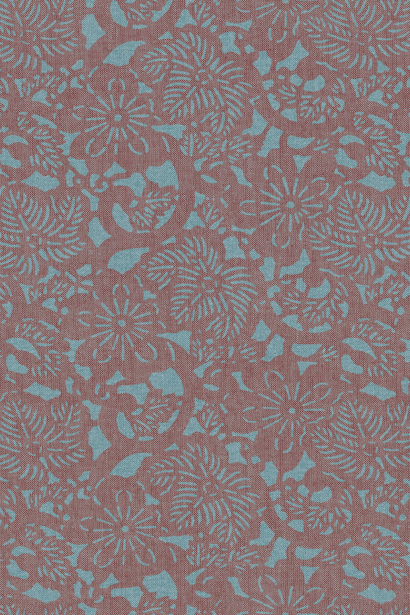 Flamant-les-memoires Japonais behang in kleur Lagune (80011) - Product close-up