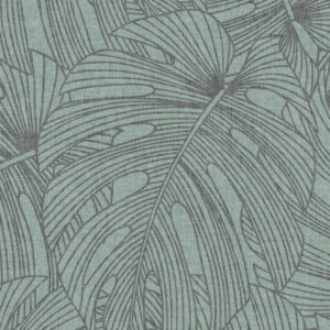 Flamant les memoires Laventure behang in kleur Esmeralda (80092) - Product close-up