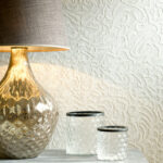 Flamant les mineraux Escalles behang in kleur Argile (50152) - Interieur impressie