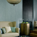 Flamant les mineraux Escalles behang in kleur Aige Marine (50153) - Interieur impressie