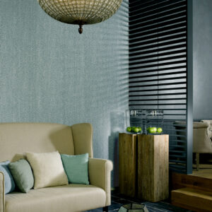 Flamant les mineraux Escalles behang in kleur Aige Marine (50153) - Interieur impressie