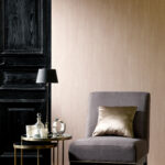 Flamant les mineraux Opale behang in kleur Tourterelle (50021) - Interieur impressie