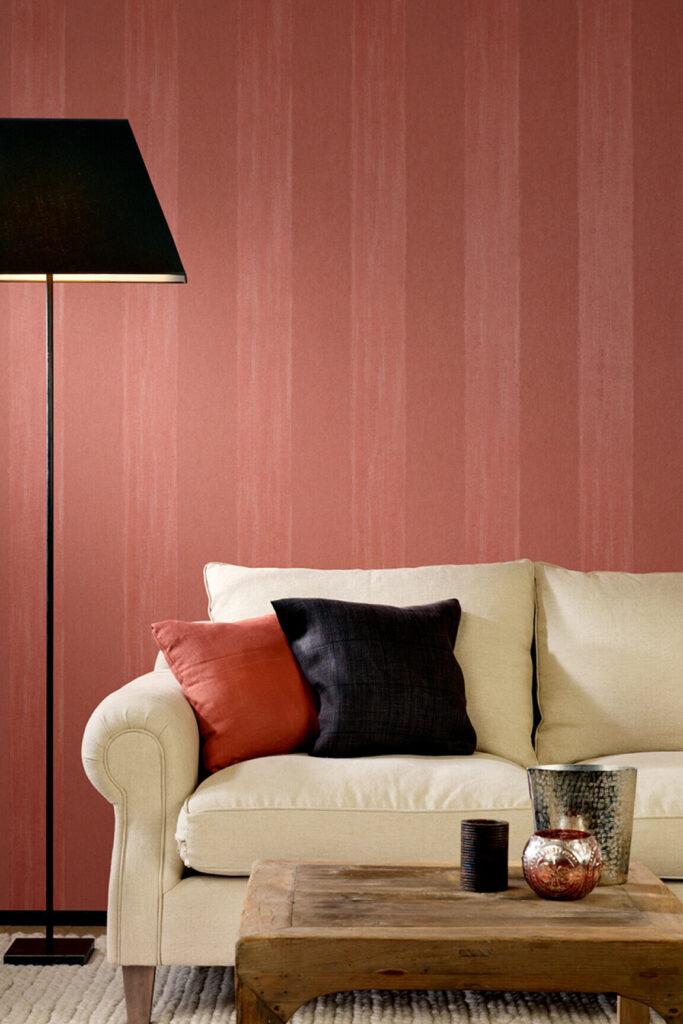 Flamant les mineraux Portel behang in kleur Jaspe (50102) - Interieur impressie