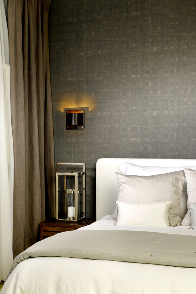 Flamant les mineraux Touquet behang in kleur Terre (50050) - Interieur impressie