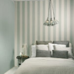 Flamant les rayures stripes Stripe behang in kleur Macaron (30020) - Interieur impressie