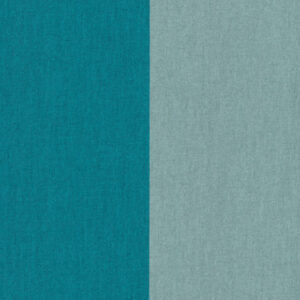 Flamant-les-rayures-stripes Grande Stripe behang in kleur Esmeralda et Curaçao (30027) - Product close-up