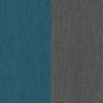 Flamant les rayures stripes Grande stripe behang in kleur Eléphant et Midnight Blue (30028) - Product close-up