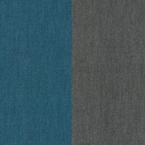 Flamant les rayures stripes Grande stripe behang in kleur Eléphant et Midnight Blue (30028) - Product close-up