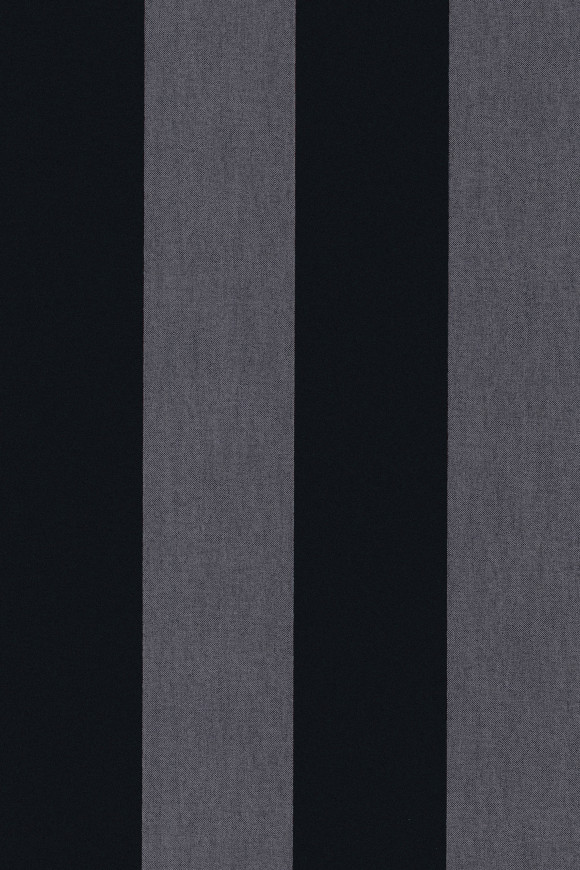 Flamant-les-rayures-stripes Velvet behang in kleur Noir de Lune (18102) - Product close-up