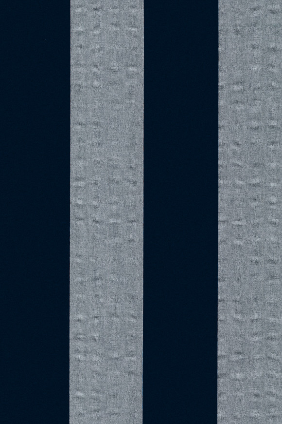 Flamant-les-rayures-stripes Velvet behang in kleur Black Tie (18111) - Product close-up