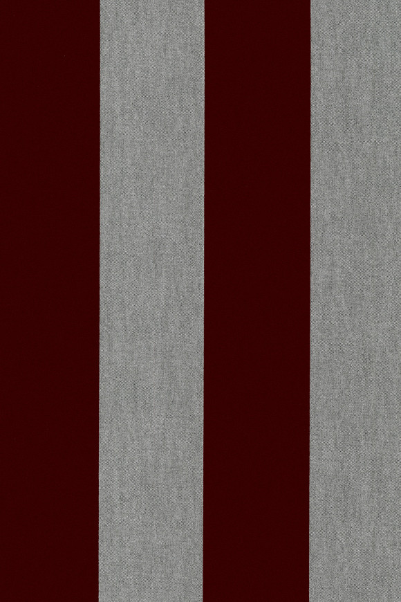Flamant les rayures stripes Velvet behang in kleur Eclipse (18116) - Product close-up